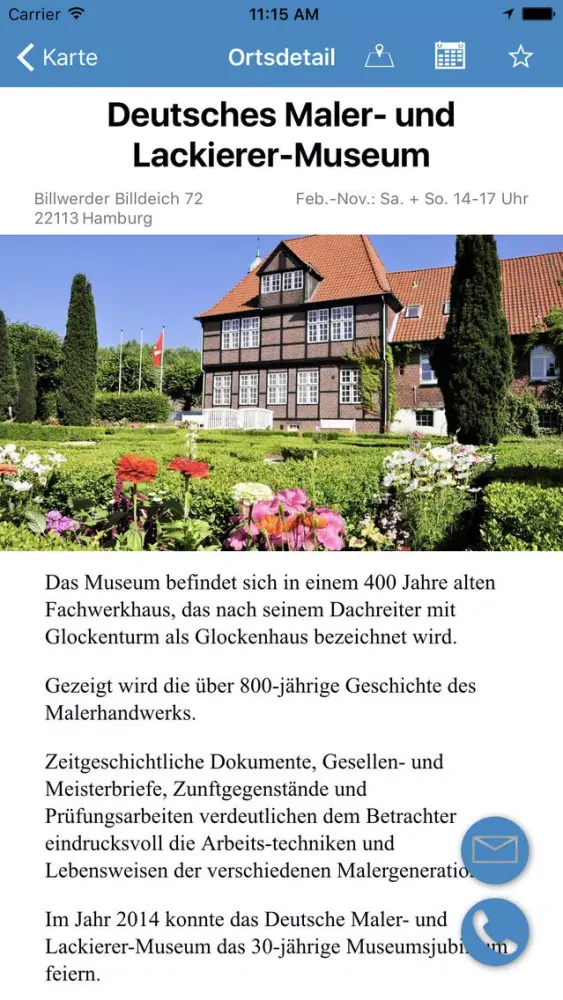 Vier- & Marschlande App スクリーンショット
