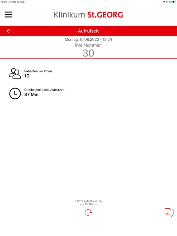 Klinikum St. Georg Leipzig iPad  Screenshots