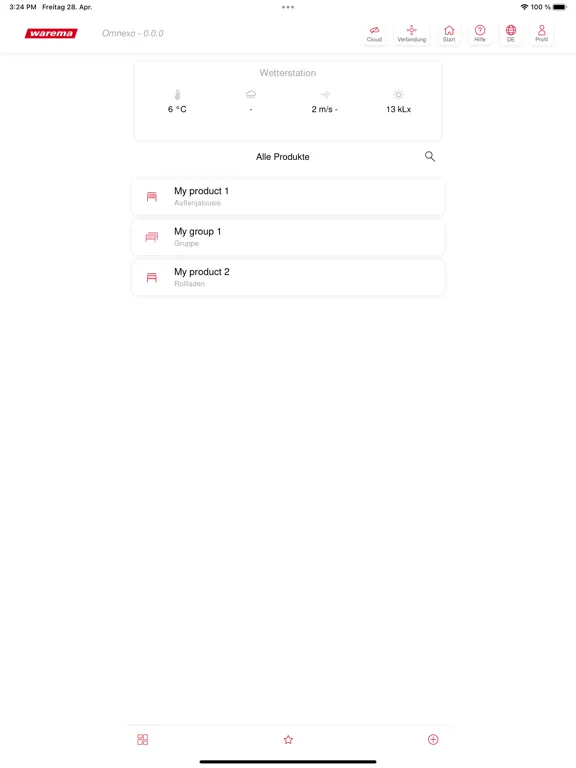 Omnexo iPad  Screenshots