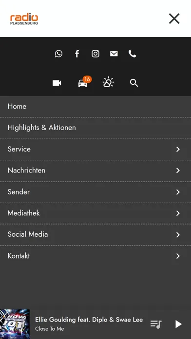 Capturas de pantalla de Radio Plassenburg