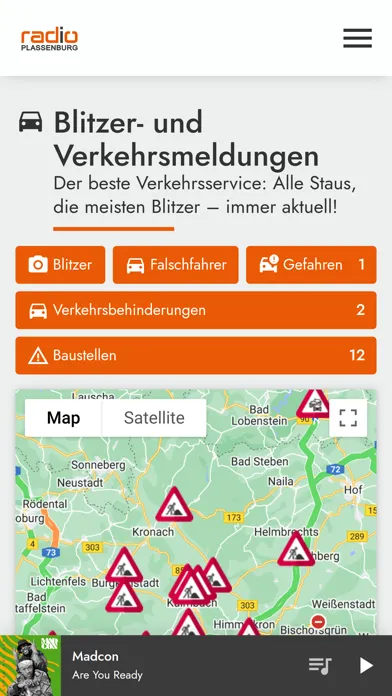Capturas de pantalla de Radio Plassenburg