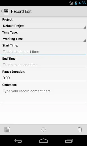 Worktime Tracker RD Ekran Görüntüleri