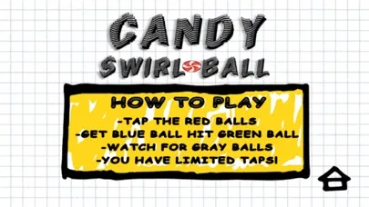 Ảnh chụp màn hình của Candy Swirl Ball Adventure
