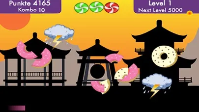Tangkapan skrin Ninja Donut Klopper