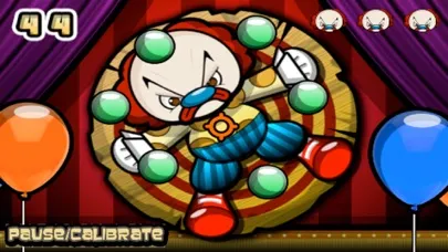 Tangkapan layar The Circus Knife Toss Game
