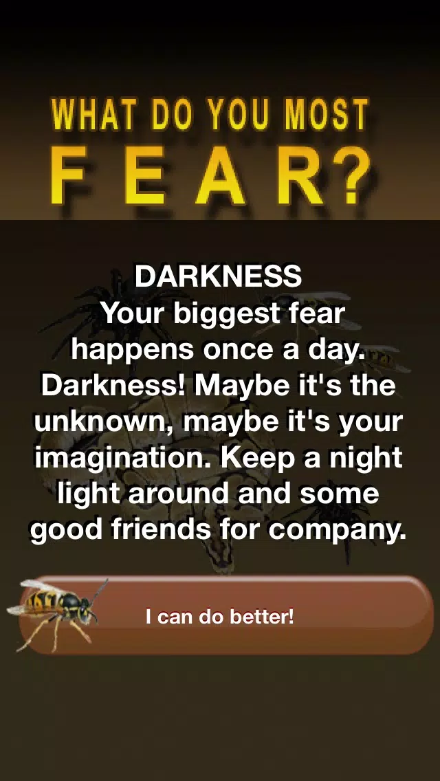 Скриншоты What Do You Fear The Most?