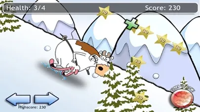 The Crazy Skiing Cow应用截图