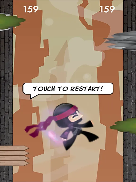 Vertical Ninja Jump LT iPad Screenshots