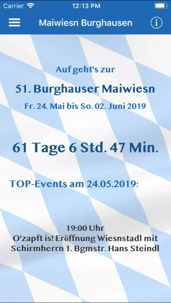 Burghauser Maiwiesn 2020 스크린샷