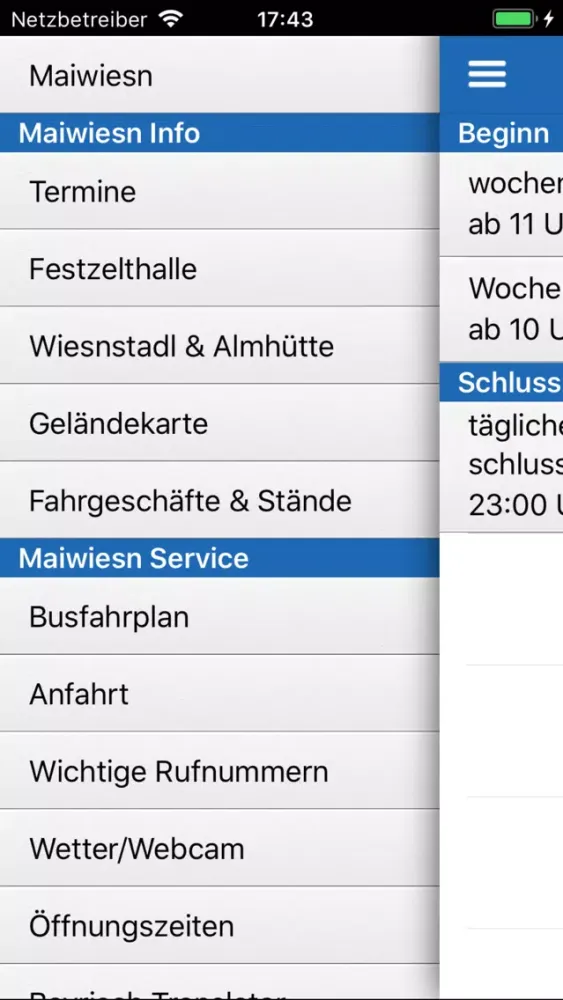 Burghauser Maiwiesn 2020 스크린샷