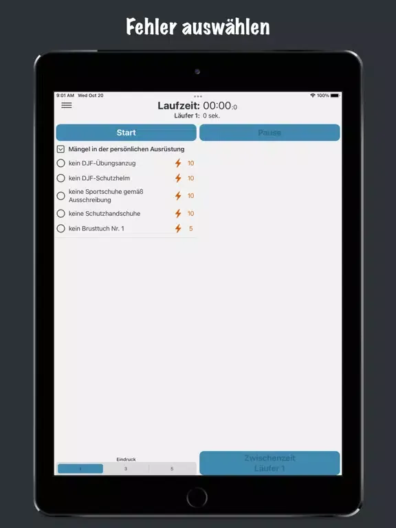 Zrzuty ekranu Jugendfeuerwehr B-Teil iPad 