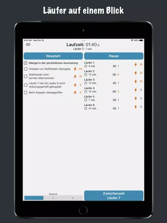 Zrzuty ekranu Jugendfeuerwehr B-Teil iPad 