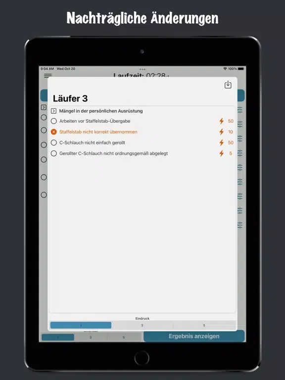 Zrzuty ekranu Jugendfeuerwehr B-Teil iPad 