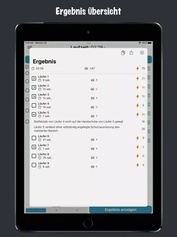 Zrzuty ekranu Jugendfeuerwehr B-Teil iPad 