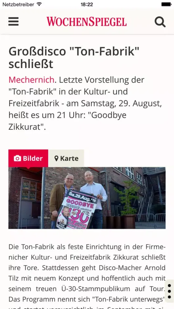 WochenSpiegellive.de Screenshots
