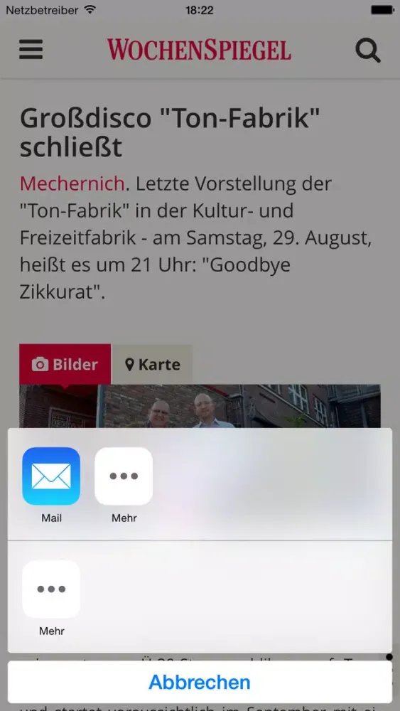 WochenSpiegellive.de Screenshots
