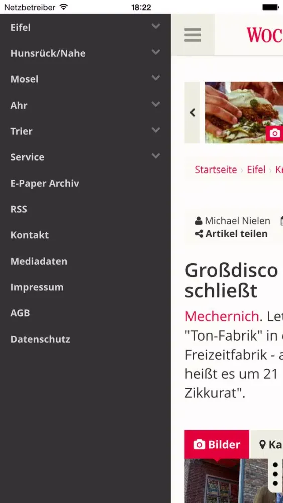 WochenSpiegellive.de Screenshots