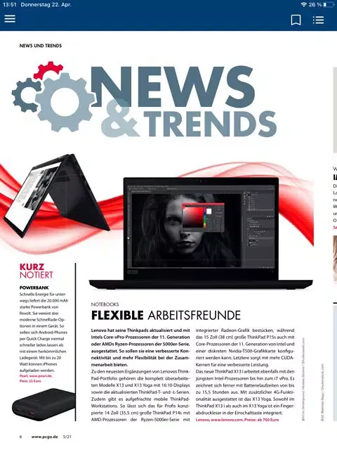 Tangkapan skrin PCgo Magazin
