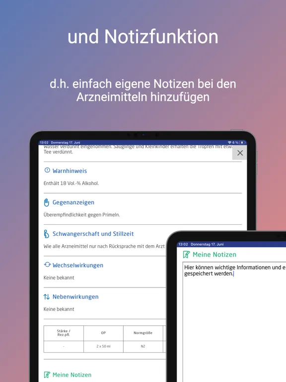 Скриншоты Arzneimittel (Weleda AG, D) iPad 