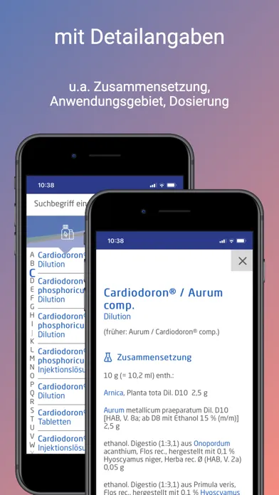 Скриншоты Arzneimittel (Weleda AG, D)