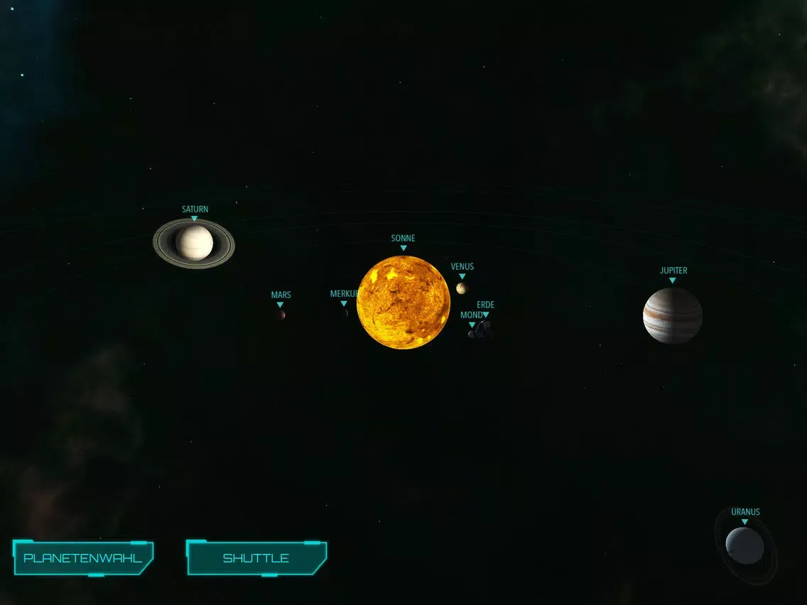 Unser Sonnensystem iPad  Ekran Görüntüleri