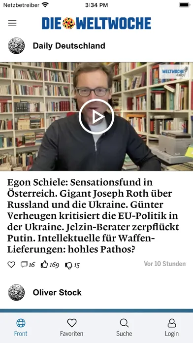Weltwoche Deutschland Screenshots