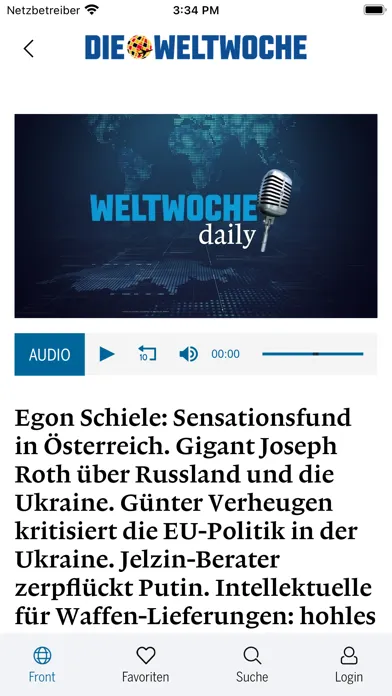 Weltwoche Deutschland Screenshots