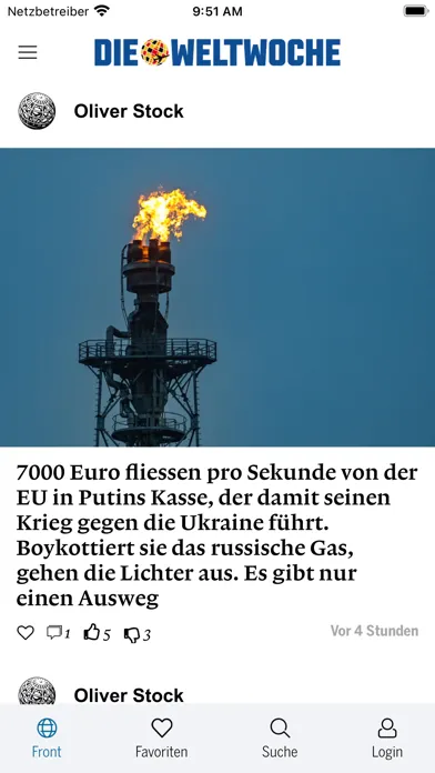 Weltwoche Deutschland Screenshots