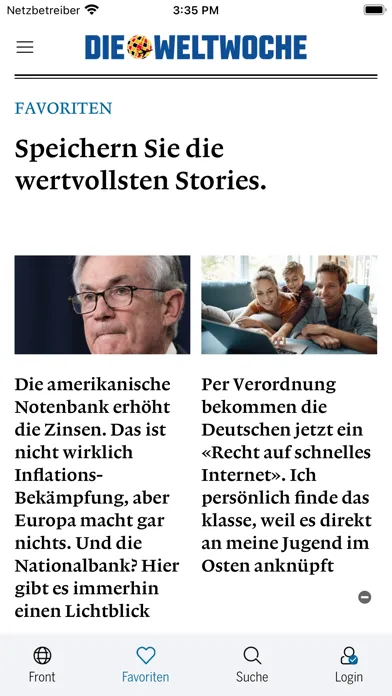 Weltwoche Deutschland Screenshots