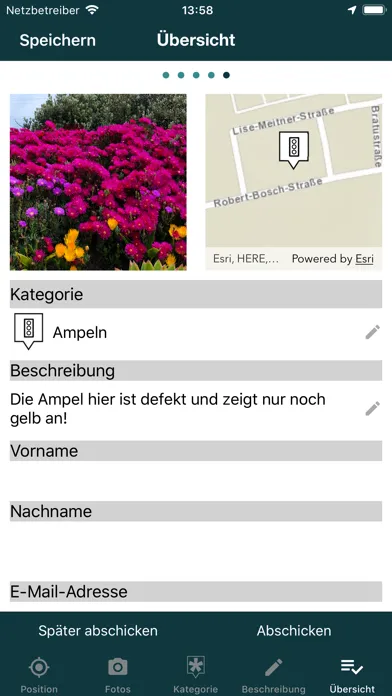 Mängelmelder Screenshots