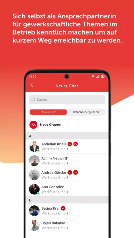 Werkforce Screenshots