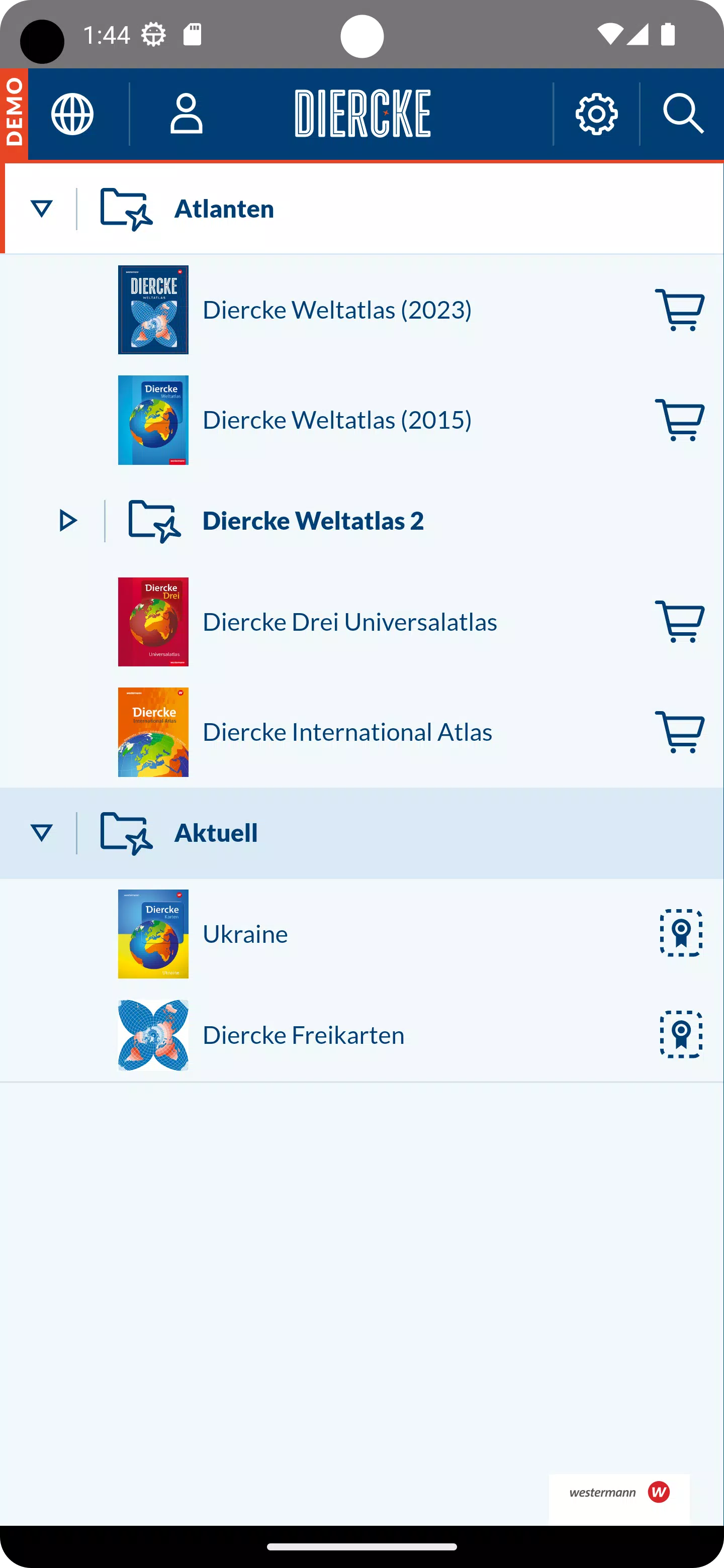 Diercke Atlas Screenshots1