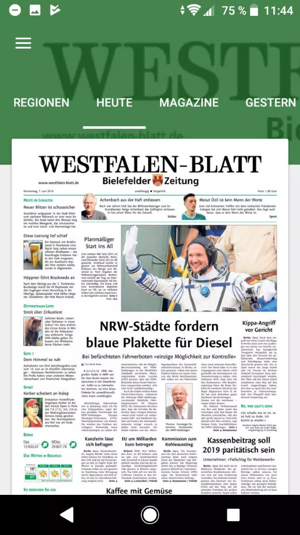 Westfalen-Blatt Screenshots1