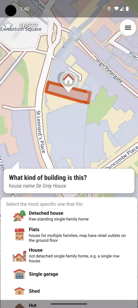 تصاویر StreetComplete