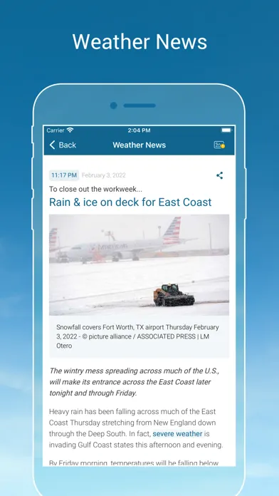 Weather & Radar - Storm alerts Screenshots