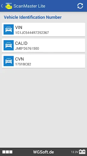 ScanMaster for ELM327 OBD-2 سکرین شاٹس