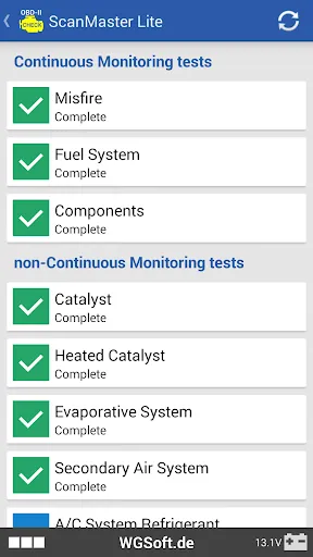 ScanMaster for ELM327 OBD-2 سکرین شاٹس