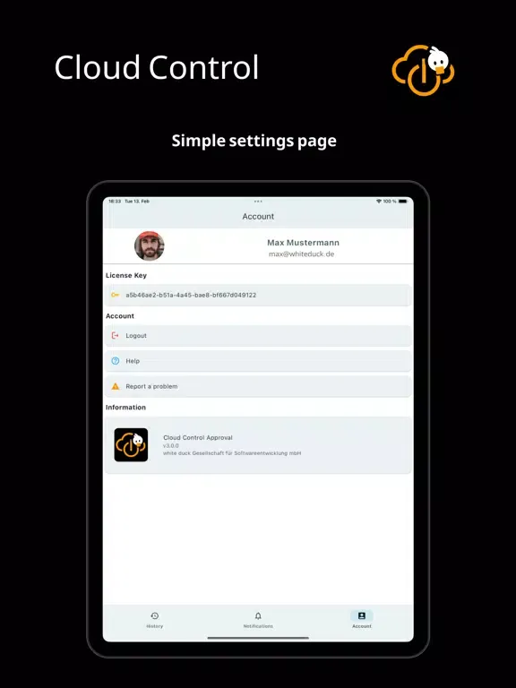Cloud Control for Entra ID PIM iPad  স্ক্রিনশট