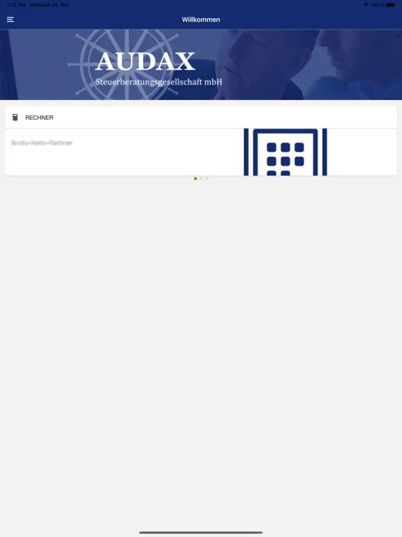 AUDAX iPad  Screenshots