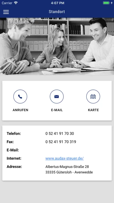 AUDAX Screenshots
