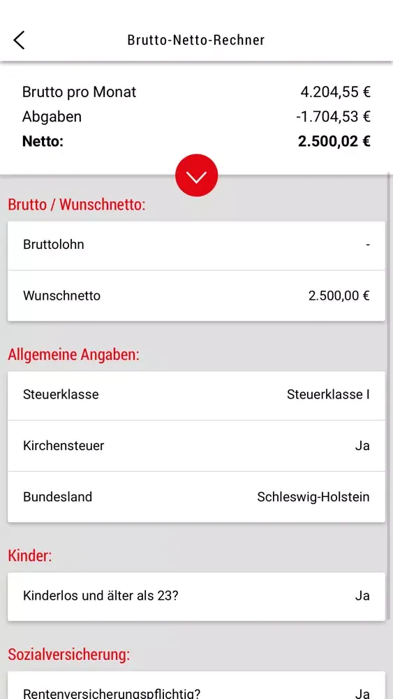 einfach Gertz! Ekran Görüntüleri