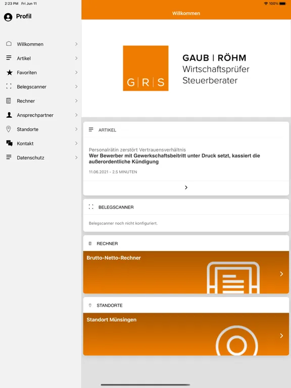 G | R | S iPad  Screenshots