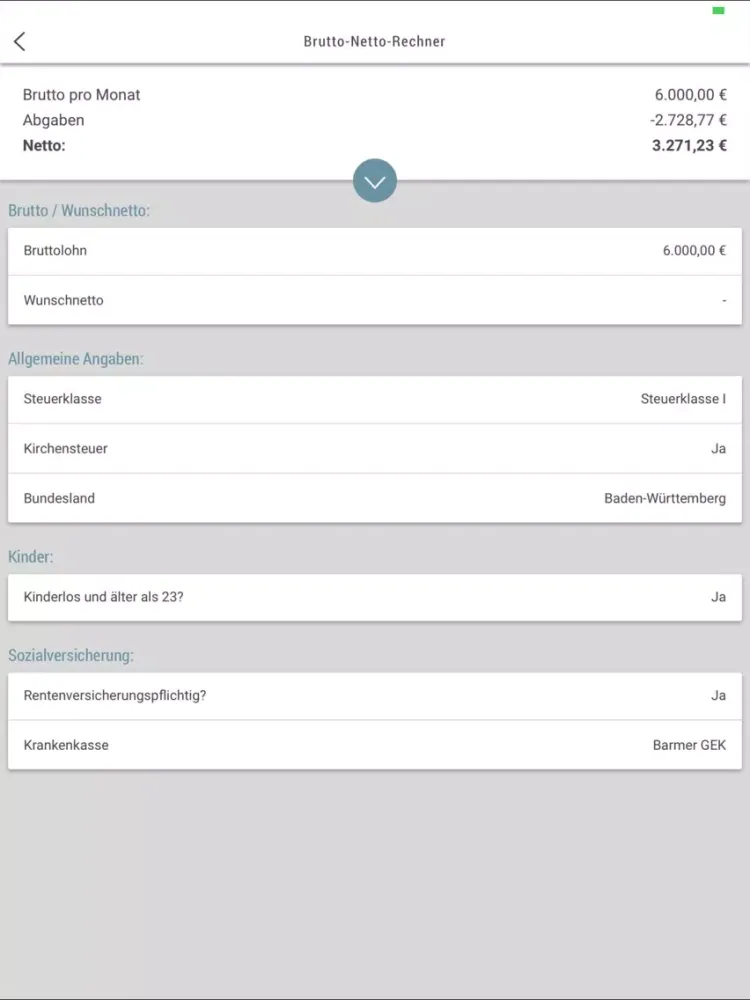 Скриншоты SportTAX iPad 