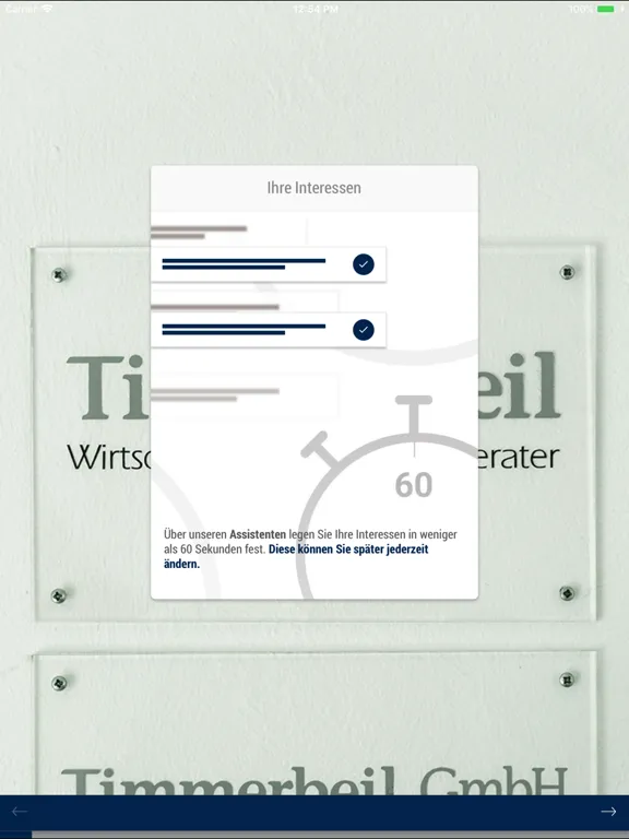 Скриншоты Timmerbeil iPad 