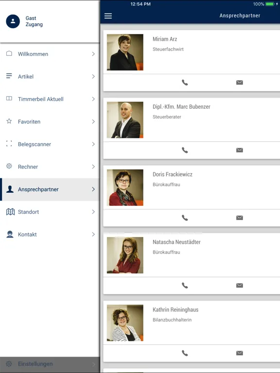 Скриншоты Timmerbeil iPad 