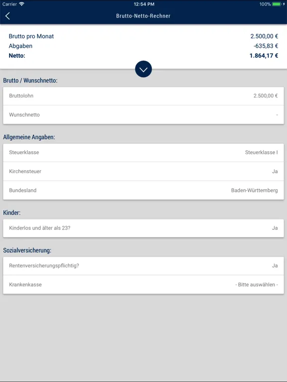 Скриншоты Timmerbeil iPad 