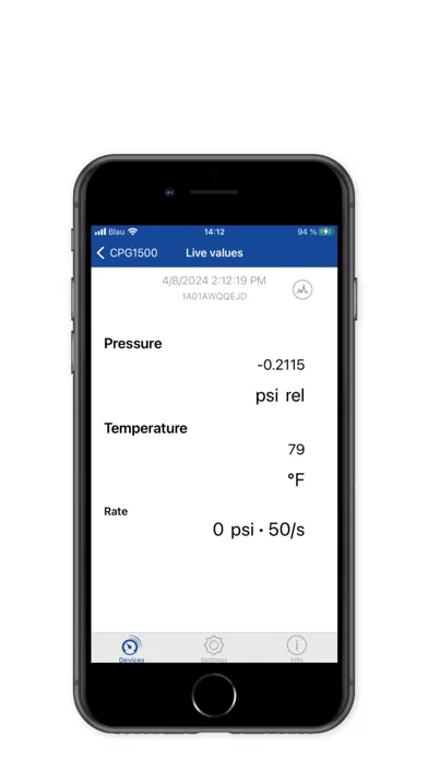 myWIKA device स्क्रीनशॉट