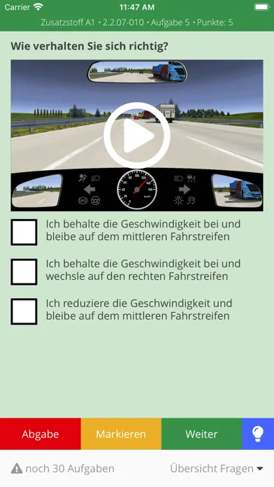 WINDRIVE Theorietrainer Screenshots