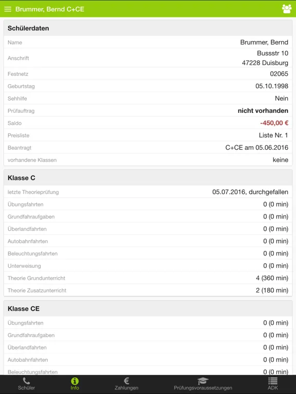 Screenshot di WINDRIVE App iPad 
