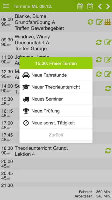 Screenshot di WINDRIVE App